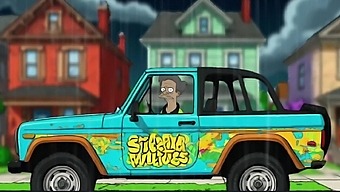 Fucking perversions of simpsons characters in cartoon style