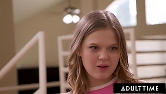 Tiny step-sis coco lovelock is hungry for her stepbrother’s impressive cock.